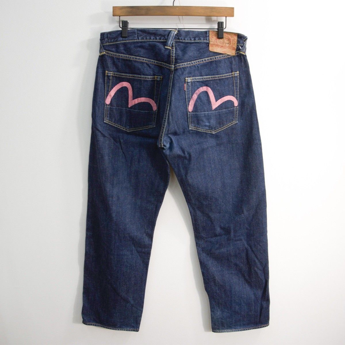 雰囲気抜群】EVISU 【LOT.2000 デニムパンツ】34×32 カモメ エビス