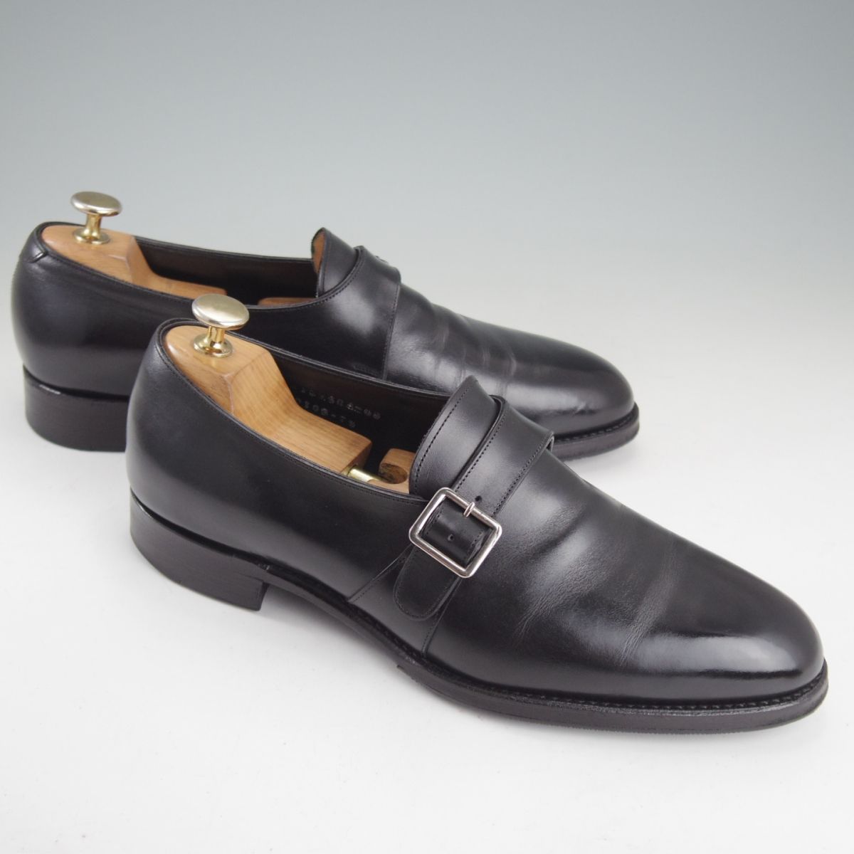 極上☆三陽山長 SIZE 7.5【定価￥83,600-☆修八郎/モンクストラップ