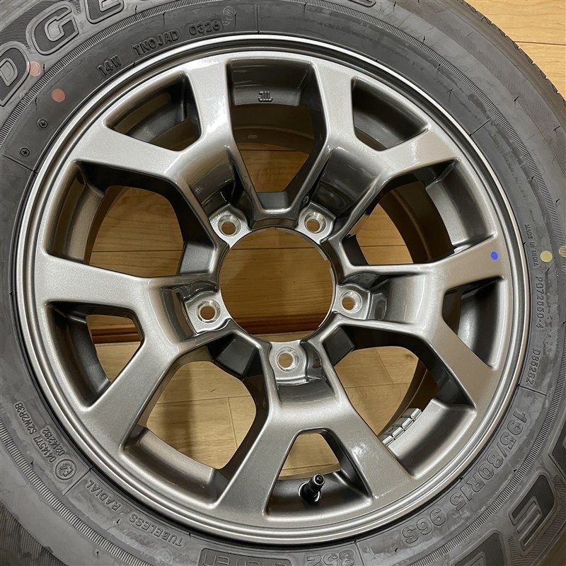 スズキ ジムニーノマド 純正 5.5-15+5 5H139.7 ブリヂストン