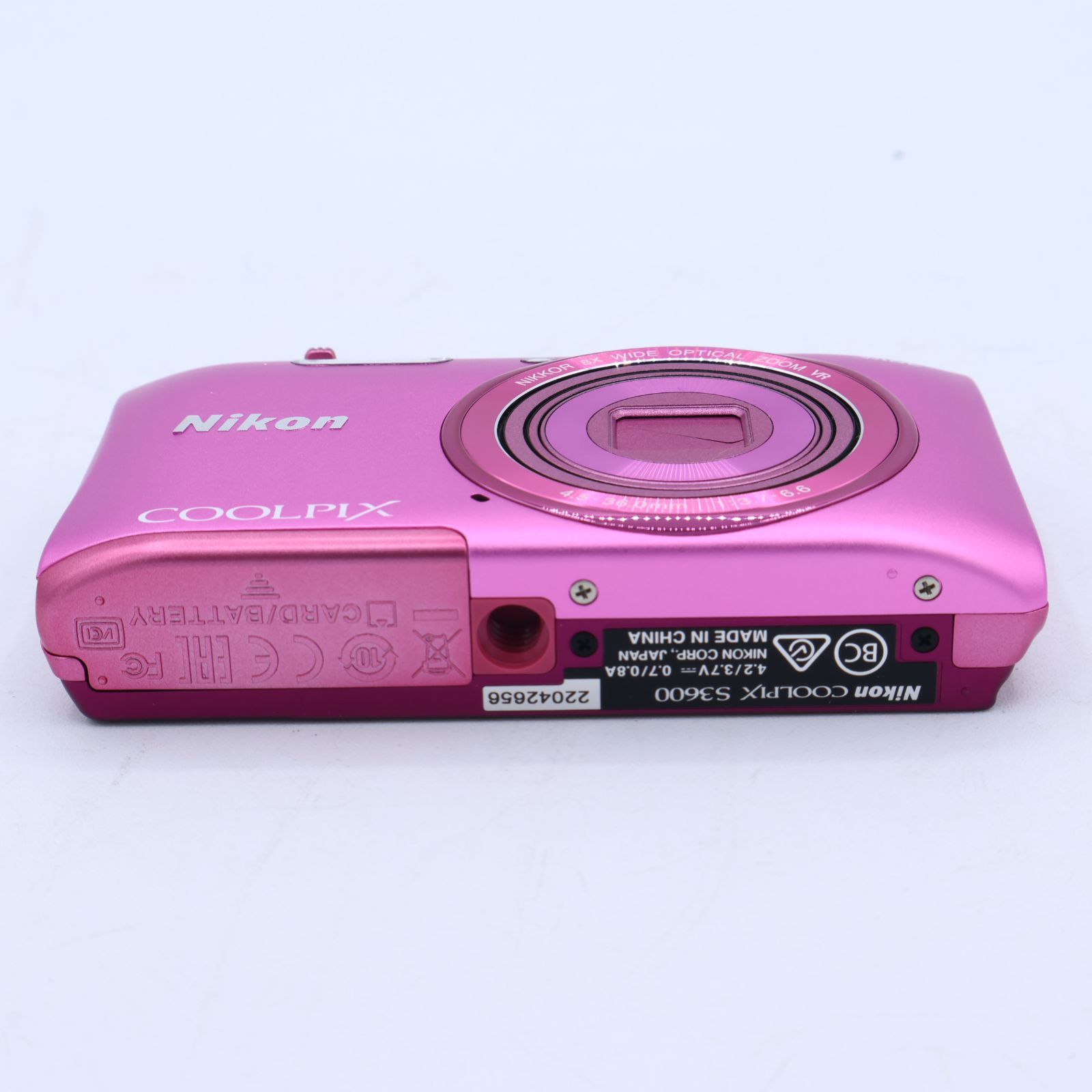 Nikon ニコン デジタルカメラ COOLPIX S3600 8倍ズーム 2005万画素