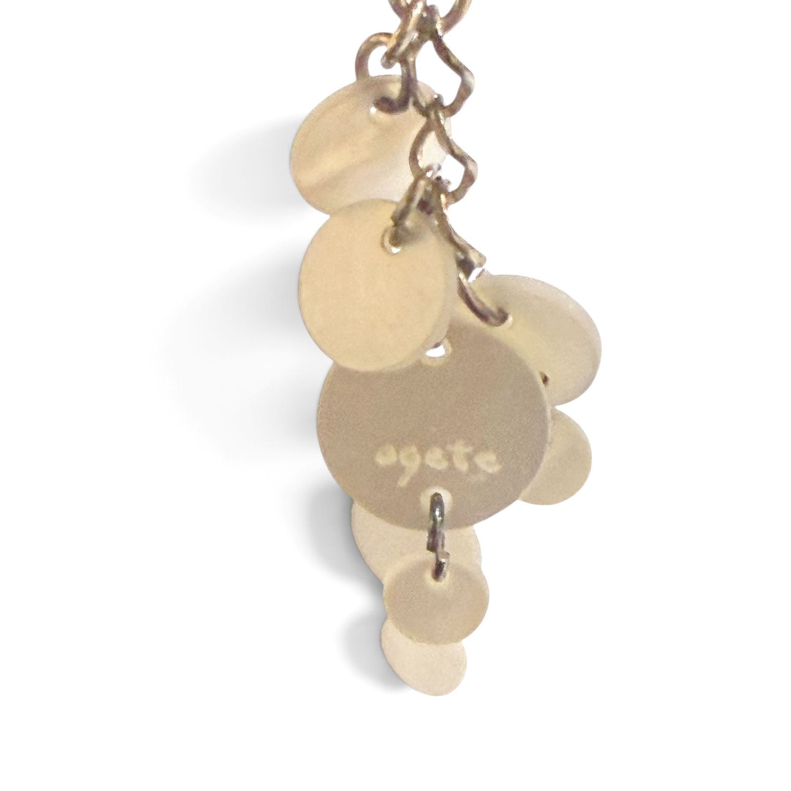 【希少】agete アガット シェル貝　　ピアス 両耳用 agete◇アガット◇ピアス シェル フックピアス 両耳 中古 - メルカリ