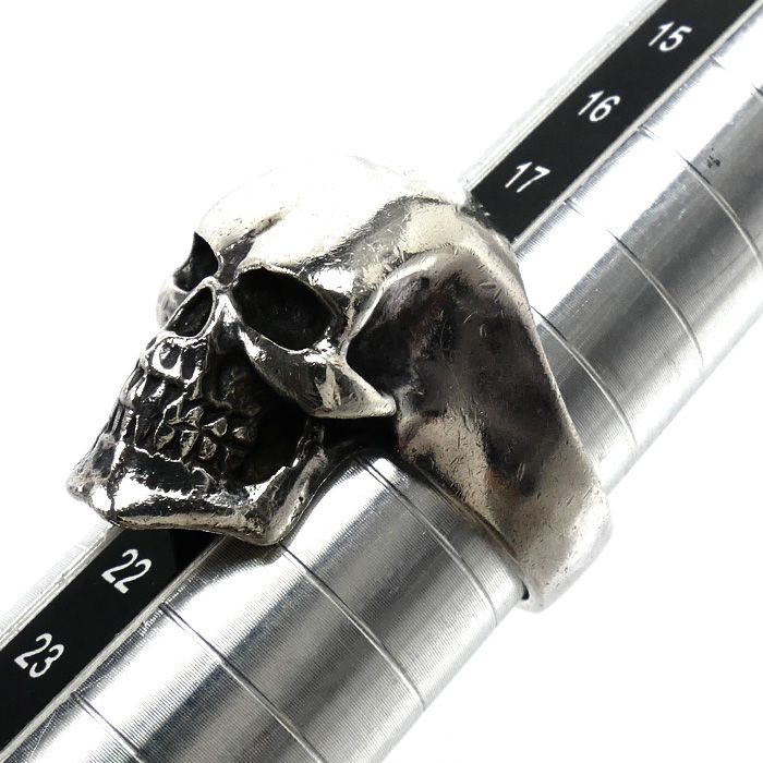 CRAZY PIG スカルリング シルバー 9号 CRAZY PIG MASCOT SKULL RING