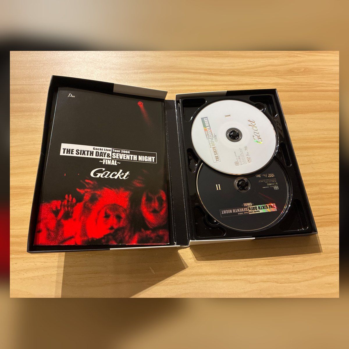 GACKT DVD 6枚セット 中古］Gackt Live Tour 2004 THE SIXTH DAY & SEVENTH NIGHT ~FINAL