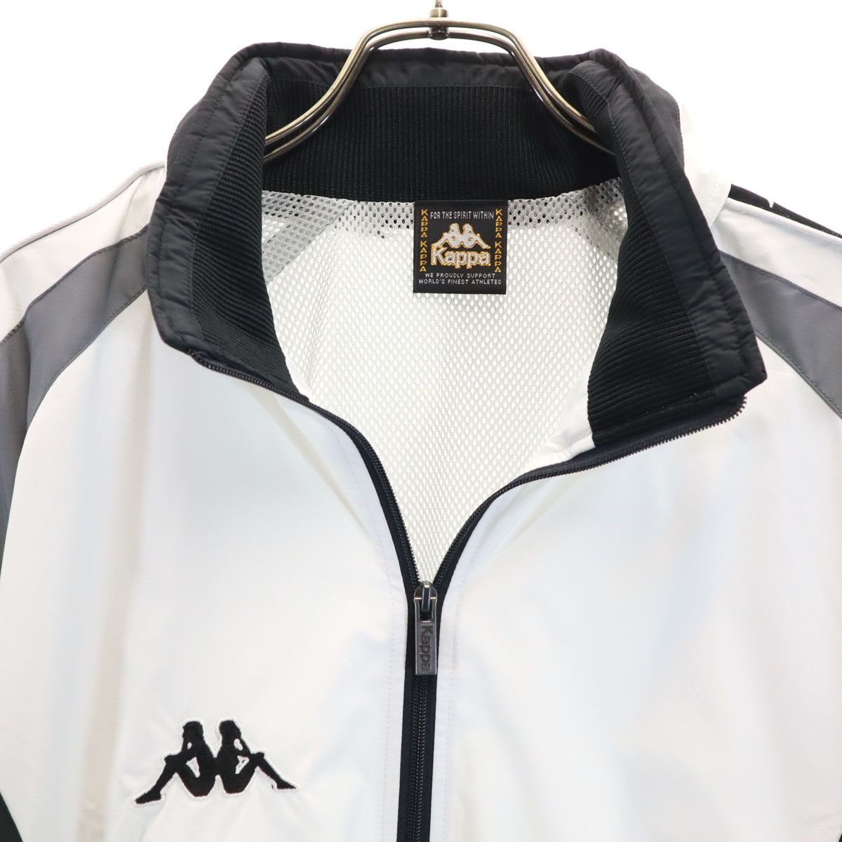 Kappa カッパ ウインドブレーカー 上下 セットアップ L ホワイト