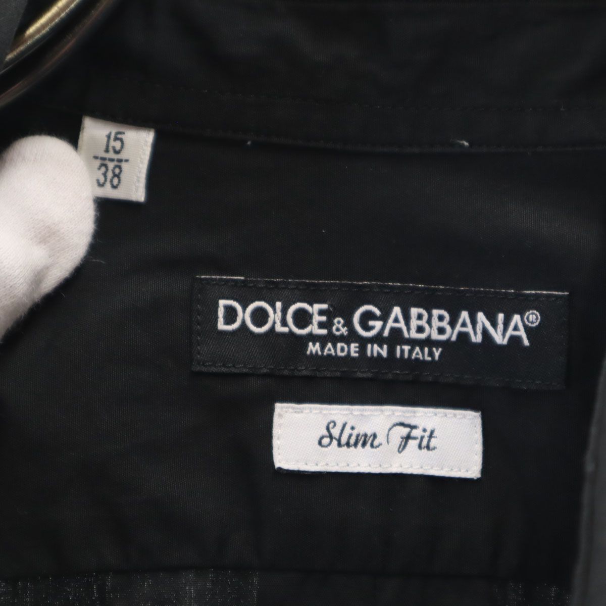 DOLCE&GABBANA ドルチェアンドガッバーナ イタリア製 長袖 スリム 