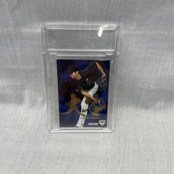 プロ野球チップス侍JAPAN 2016 大谷翔平 中古】現状品)プロ野球チップス 大谷翔平 侍ジャパン 2016 金文字