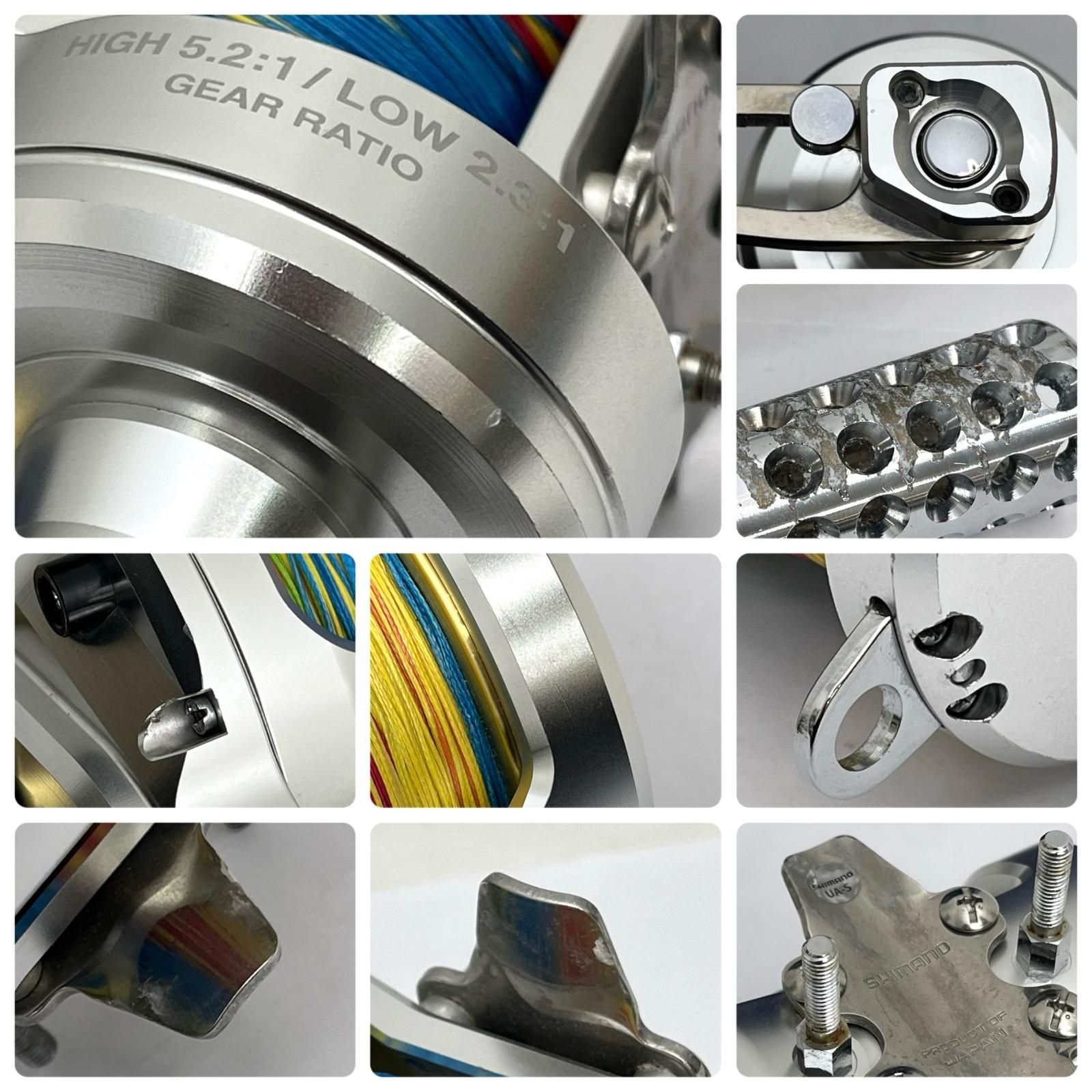 SHIMANO シマノ 両軸リール TALICA タリカ25II 2速 カスタムハンドル