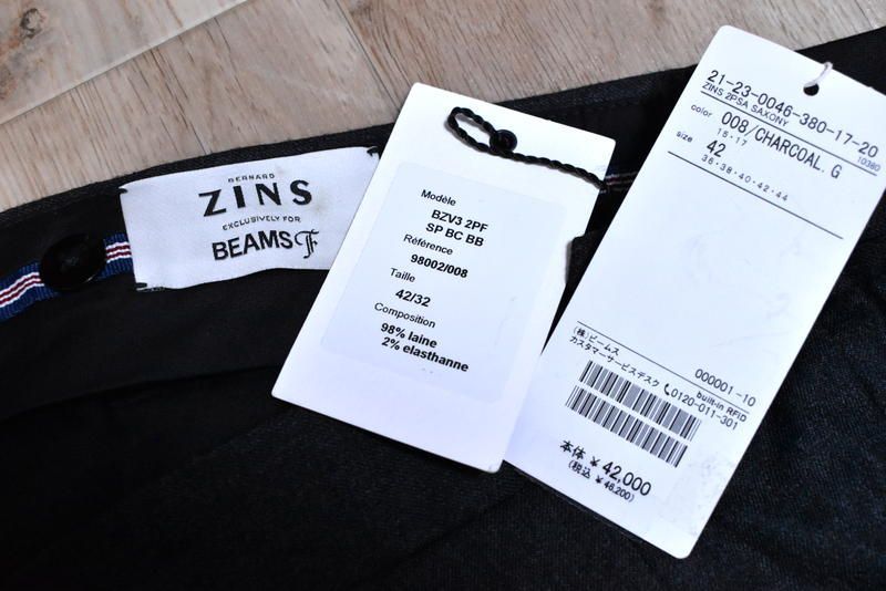 定価4万6200円】新品 BERNARD ZINS × BEAMS F SIDE ADJUSTER SAXONY
