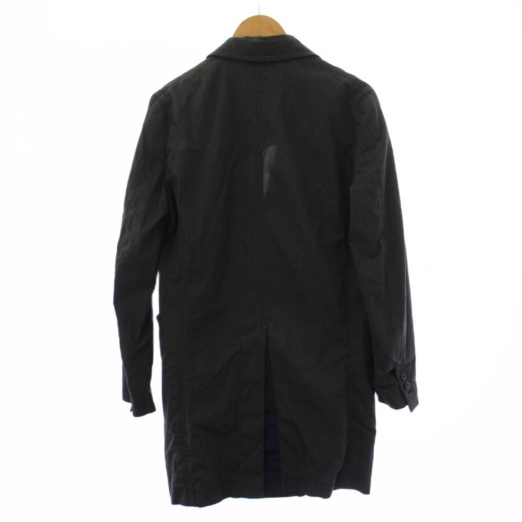 サカイ sacai チェスターコート ロング ストライプ柄 1 黒 15-00762M