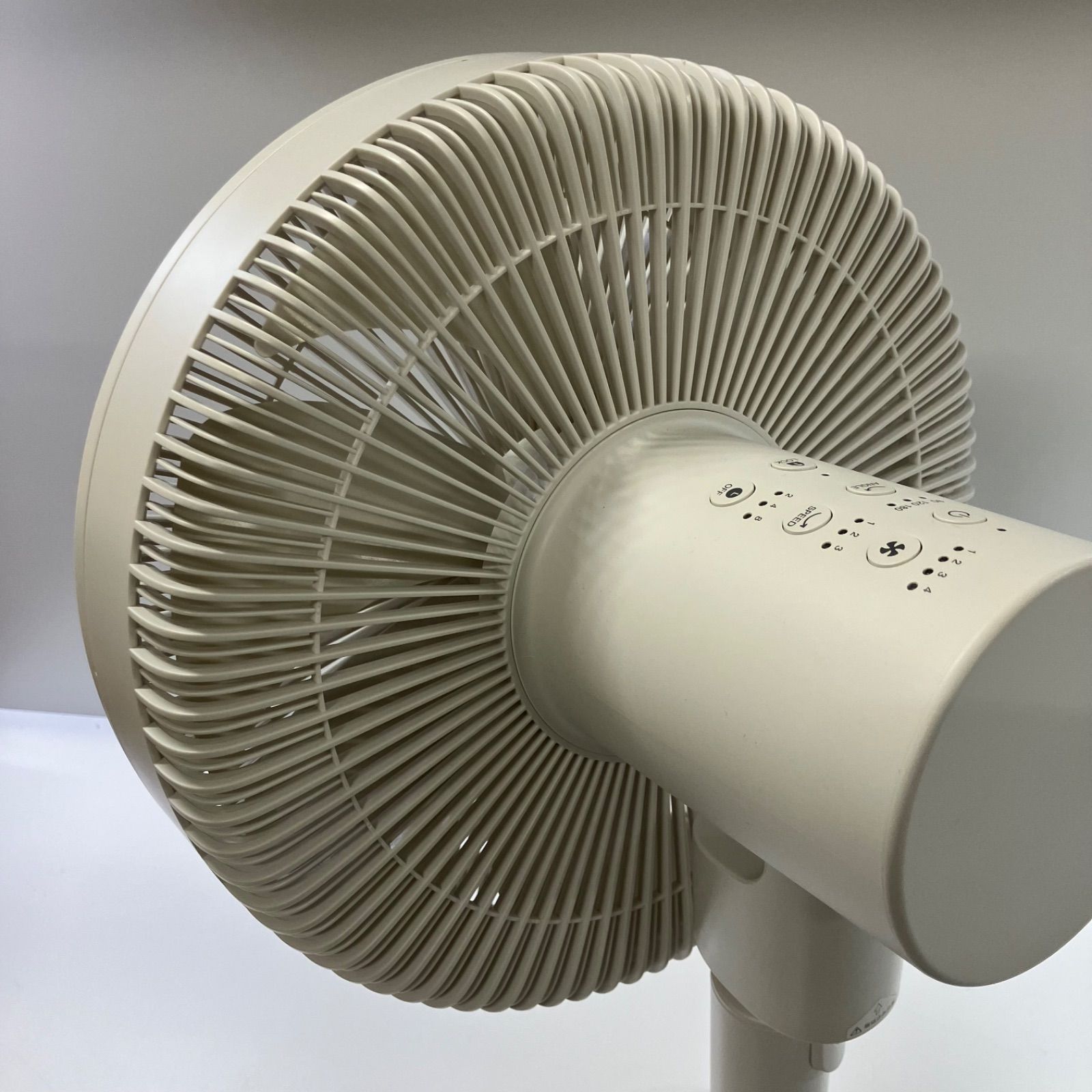 無印良品 首振り範囲が調節できるDC扇風機 MJ-DCLF1 2025年製 ホワイト