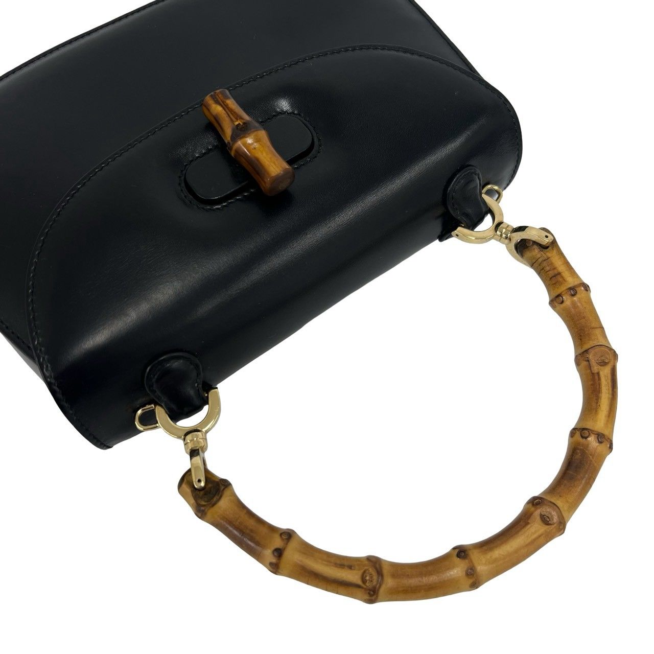 極 美品 希少品 GUCCI グッチ オールドグッチ ヴィンテージ バンブー