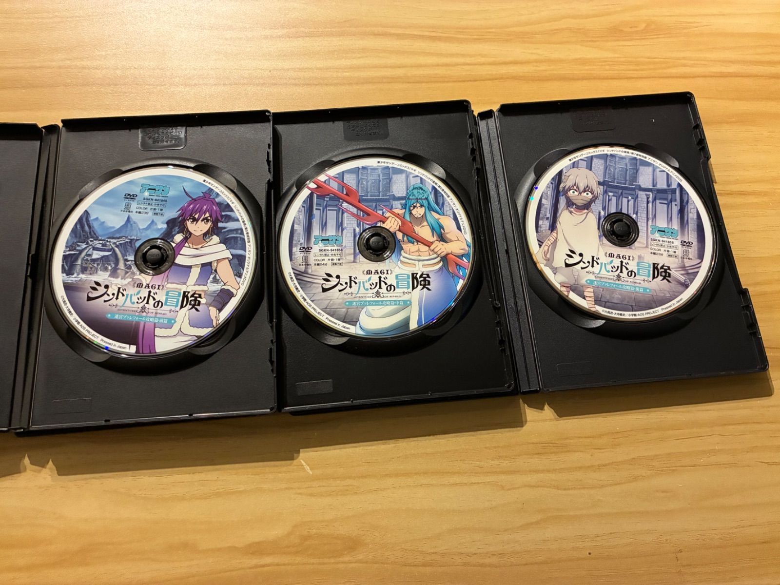 中古][DVD] マギ シンドバッドの冒険 OVA 5点セット / M09477 - メルカリ