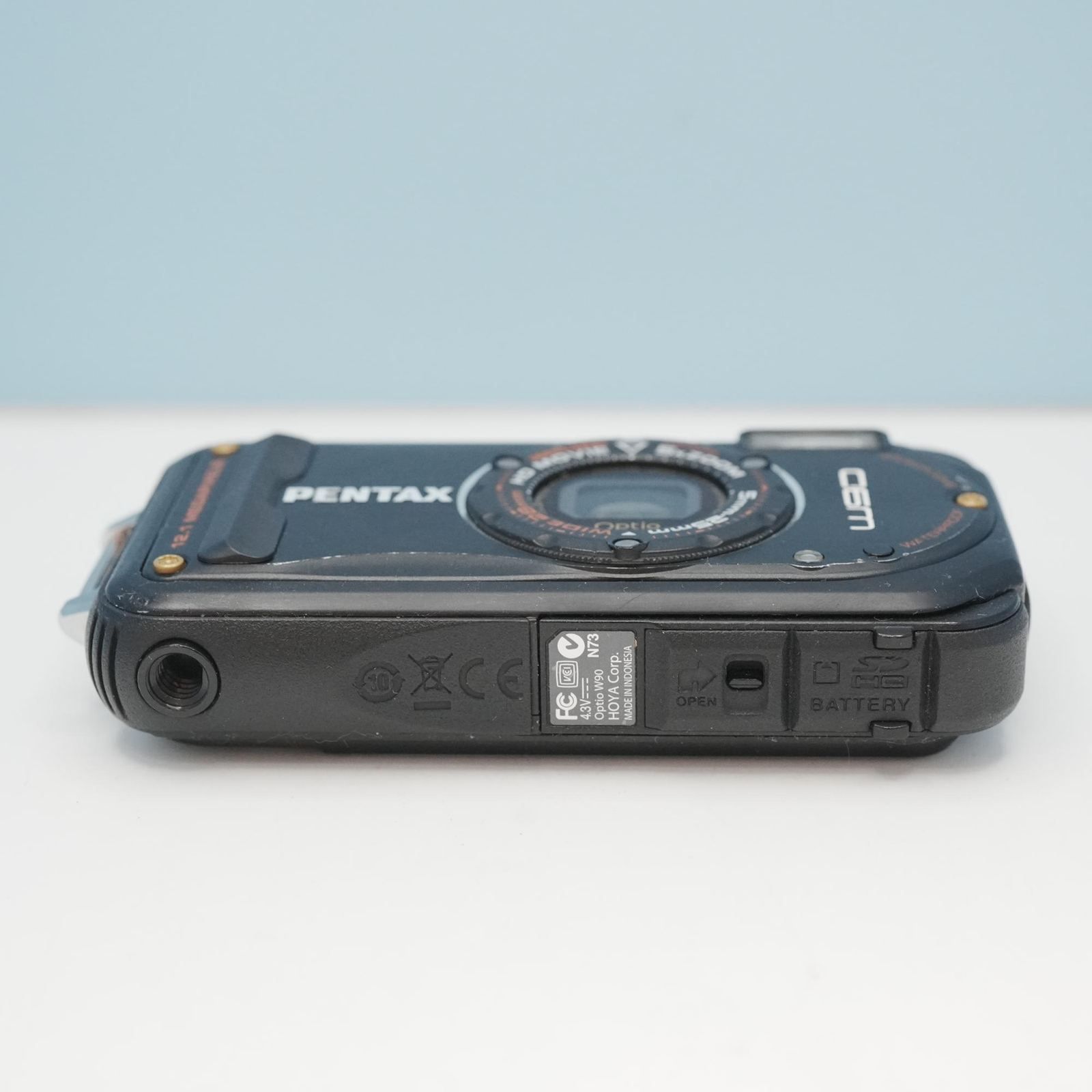 PENTAX Optio W90 デジカメ スマホ転送OK フルセット シロクマカメラ