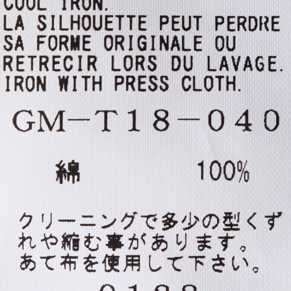 GROUND Y ビッグタートルネック長袖カットソー サイズ3 ブラック GM