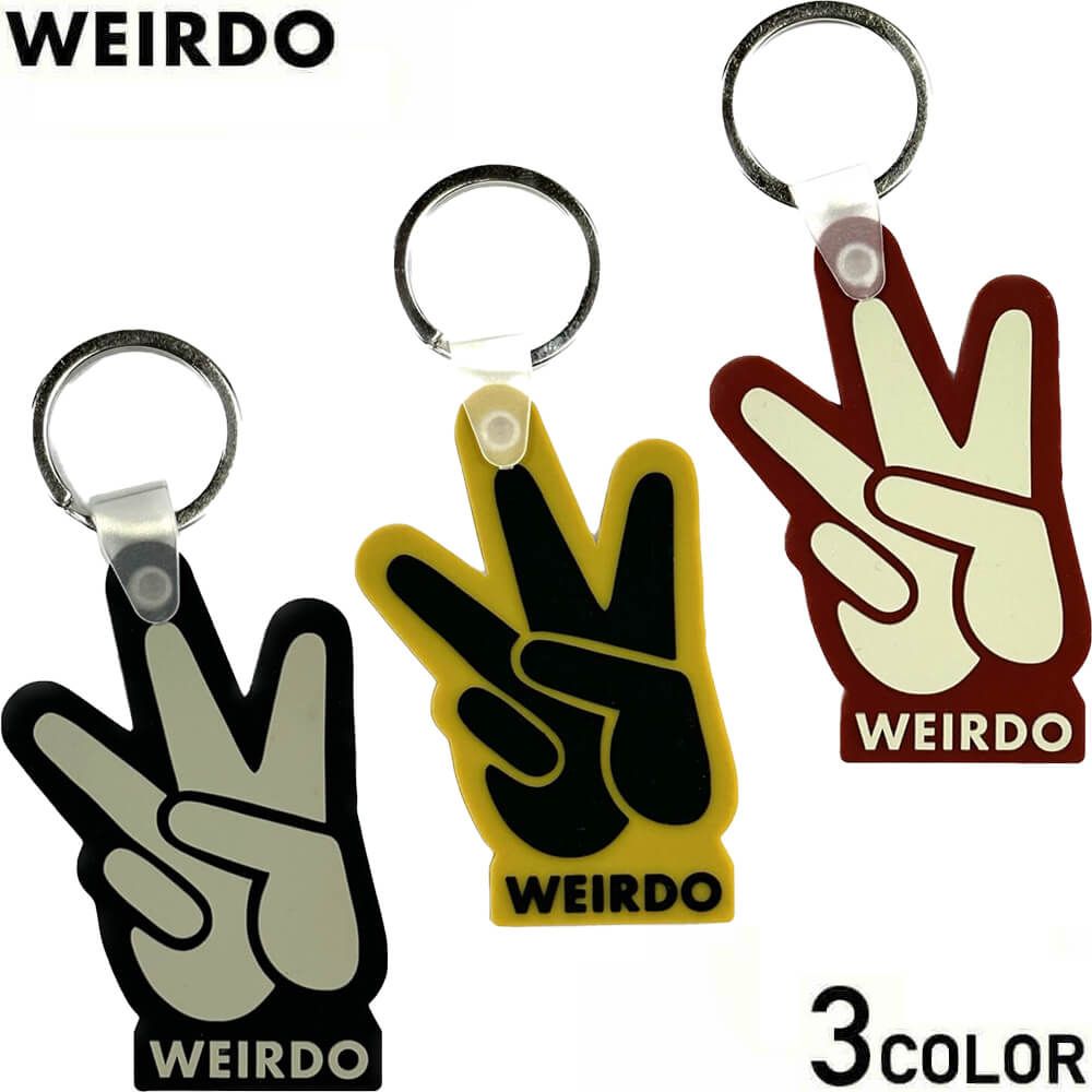 ウィアード ラバー キーチェーン キーホルダー WEIRDO 3000MILE