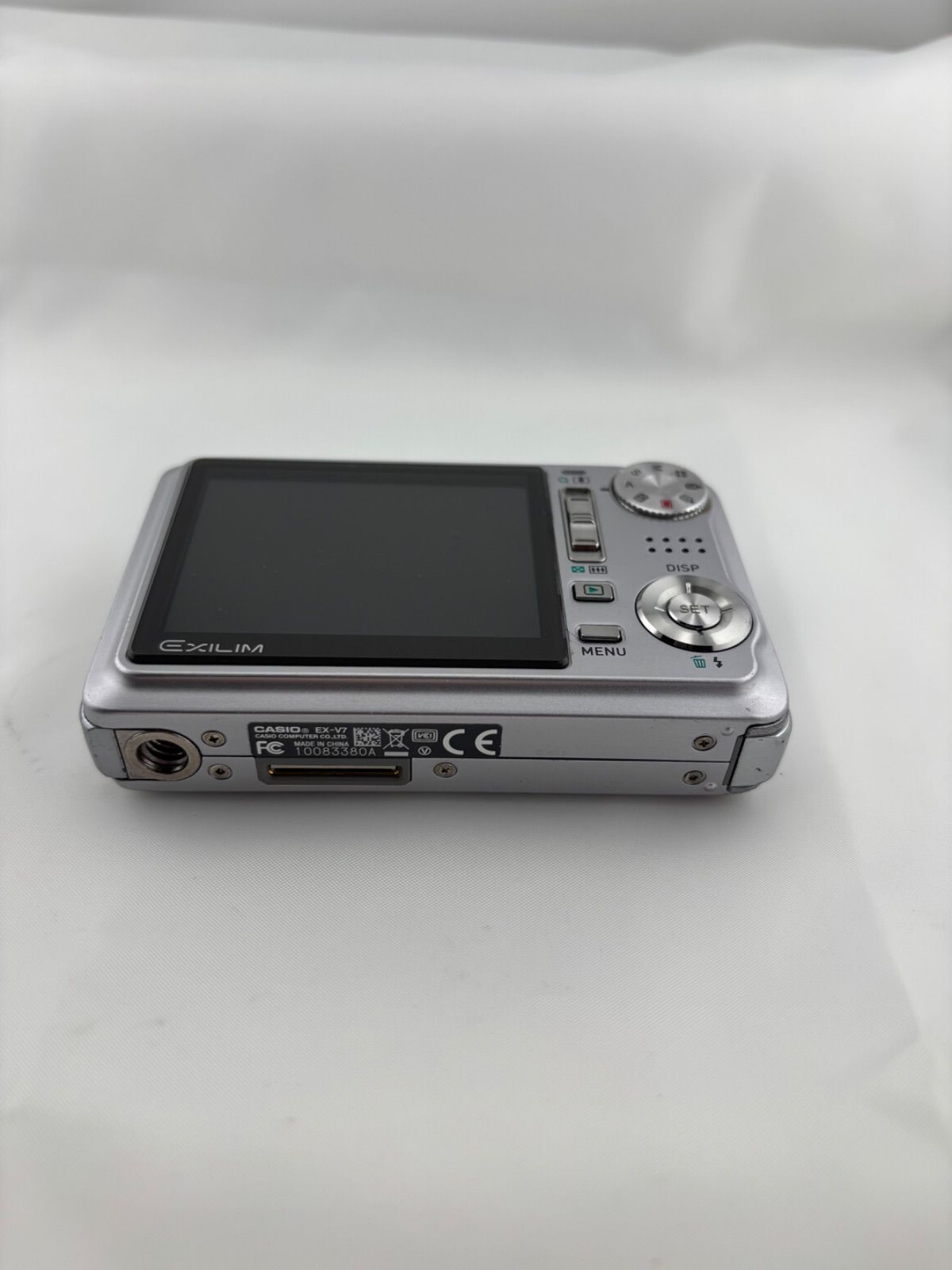 2624【動作品】 CASIO EXILIM EX-V7 シルバー カシオ エクシリム