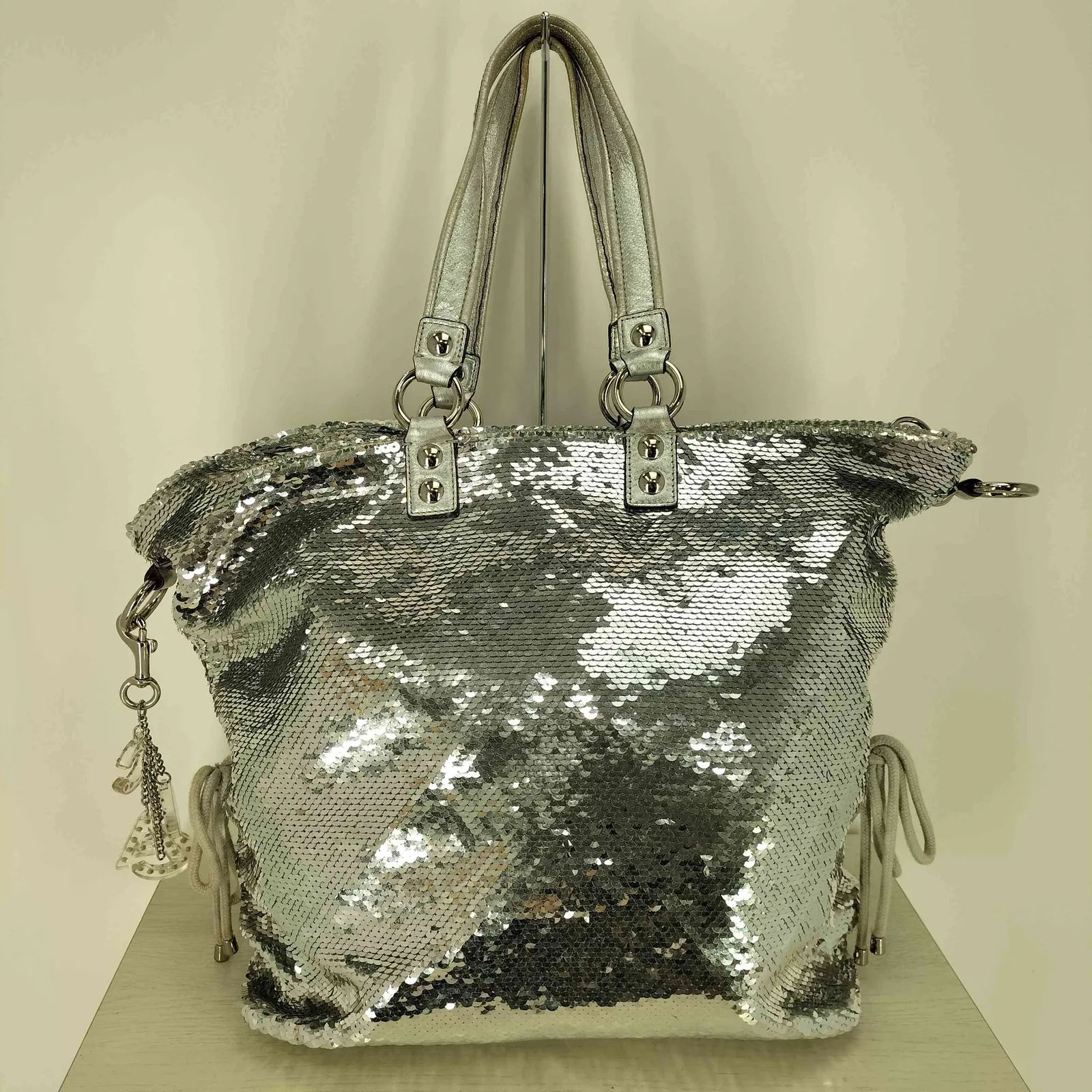 コーチ COACH 2way ポピー シークイン スポットライト スパンコール