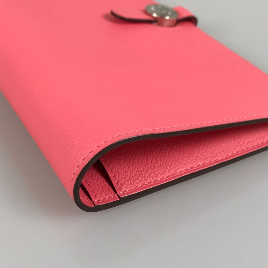エルメス HERMES ドゴン GM エバーカラー 長財布 二つ折り te【中古