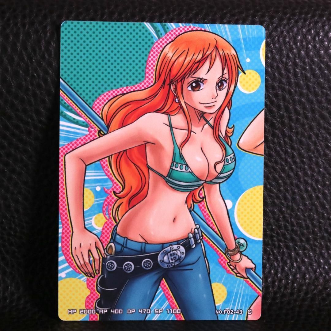 ワンピース ARカードダス ナミ NO.F02-43 ロビン NO.F02-44 S154 ONE PIECE ARカードダス ナミ F02-43 C コモン - メルカリ