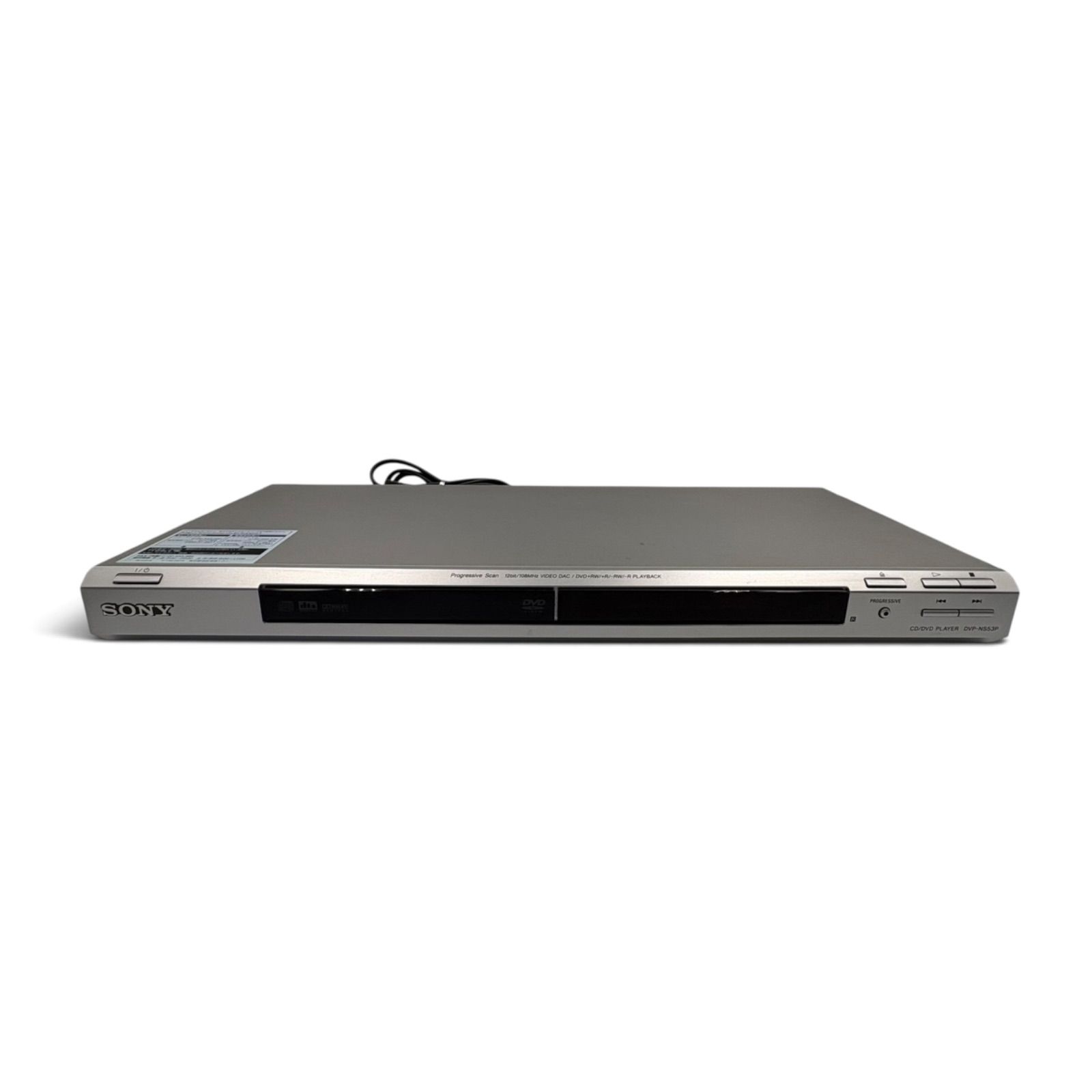 動作確認済】SONY ソニー CD/DVDプレーヤー DVP-NS53P 2010年製 純正