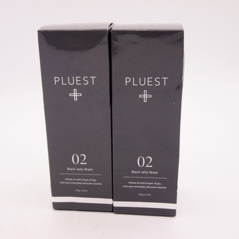 PLUEST プルエスト ブラックジェリーウォッシュ 洗顔料 120g 2本セット