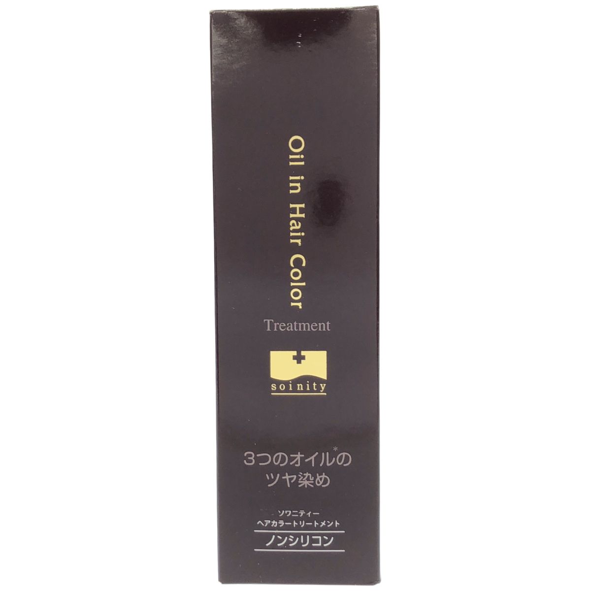 Z000 ソワニティー ヘアカラートリートメント ナチュラルブラック 210g
