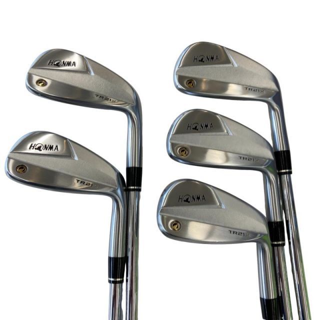 中古】 本間ゴルフ TOUR WORLD TR21X 5S アイアンセット IR NS PRO