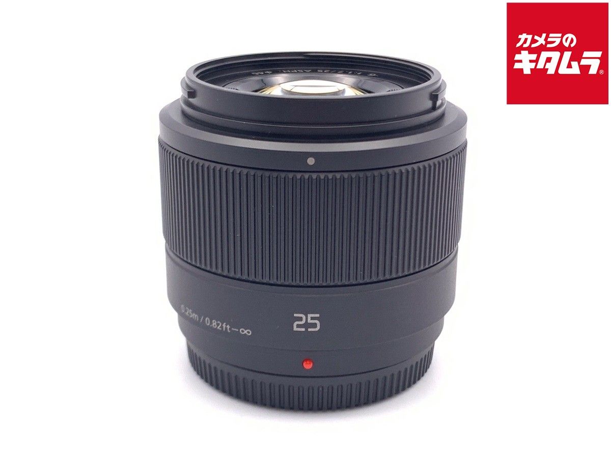【中古】 【良品】 パナソニック LUMIX G 25mm F1.7 ASPH. [H-H025K] ブラック 15,218円