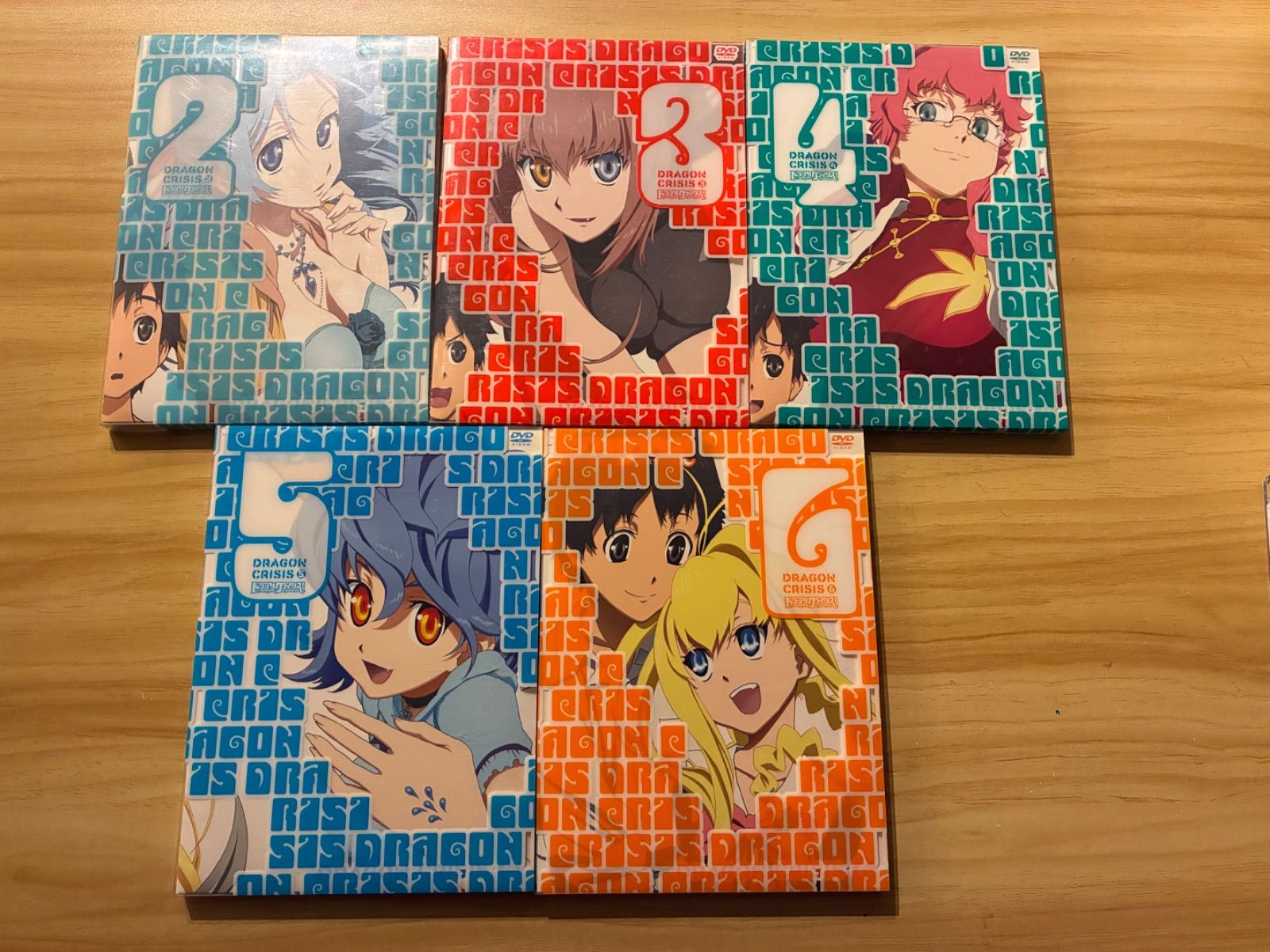 中古］ドラゴンクライシス 2-6巻セット（特典付き） DVD M09511 - メルカリ