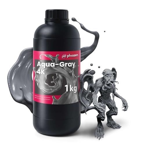 phrozen 光造形 3Dプリンター用 UVレジン [Aqua-Gray4K] 光硬化樹脂
