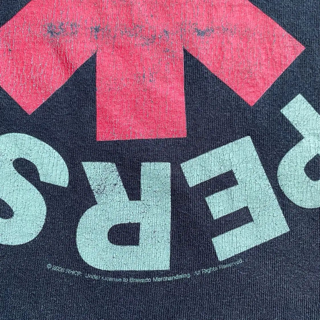 L) 00s レッドホットチリペッパーズ RHCP バンドTシャツ - メルカリ