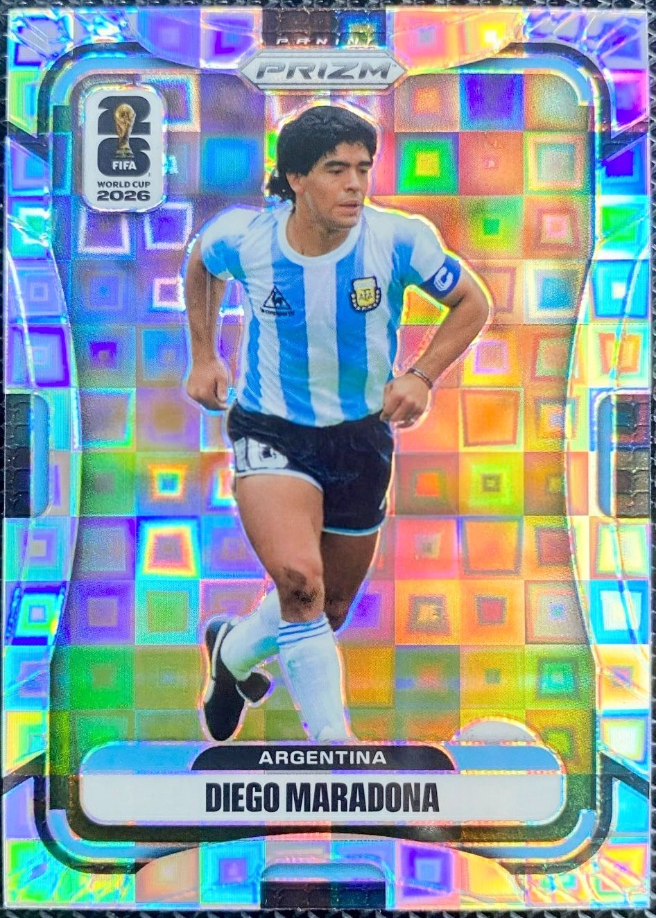 10/6まで出品】Diego Maradona ディエゴ・マラドーナ Panini Prizm
