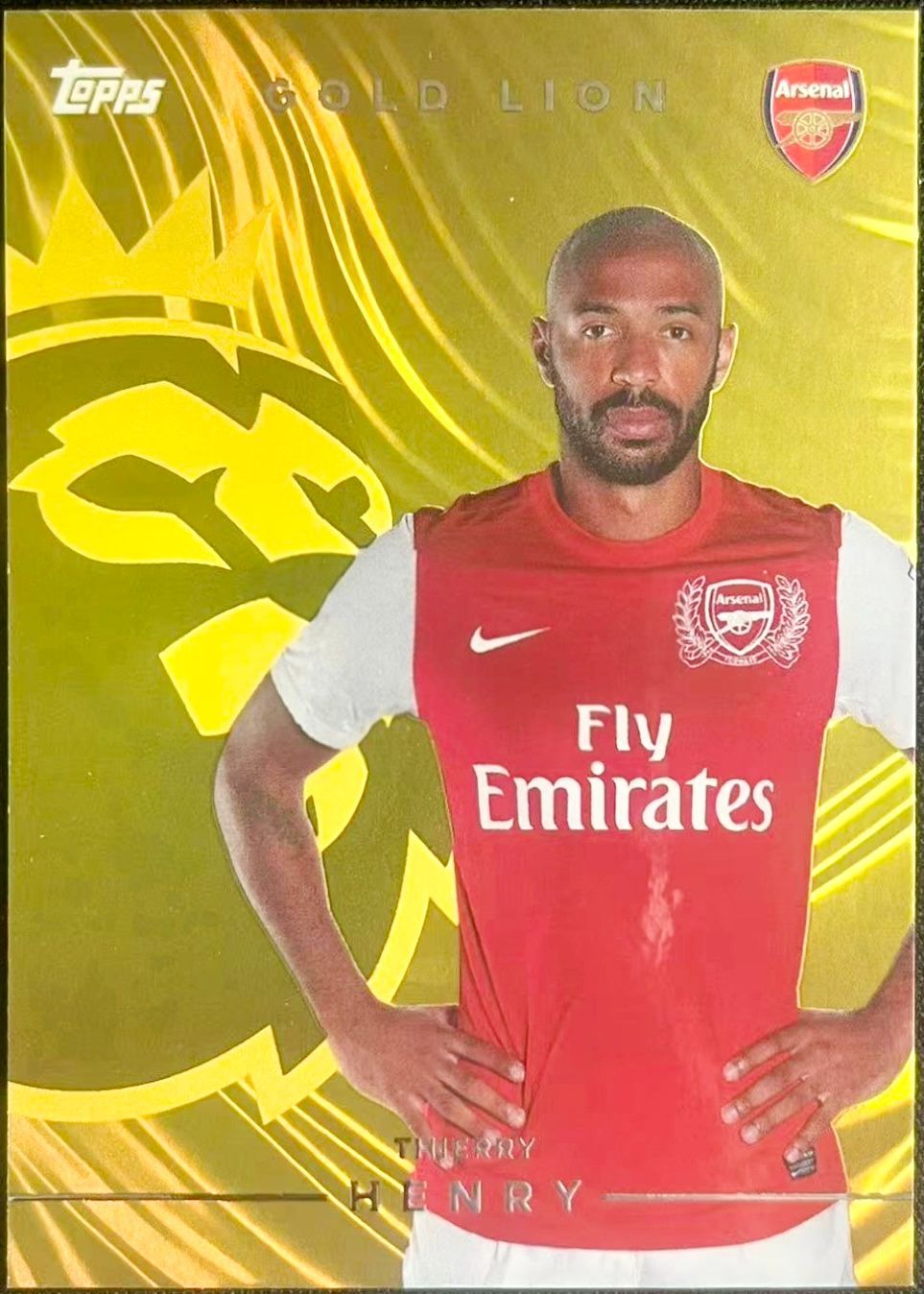 Topps Chrome Thierry Henry ティエリ・アンリ 10/6まで出品】Thierry Henry ティエリ・アンリ Topps Flagship