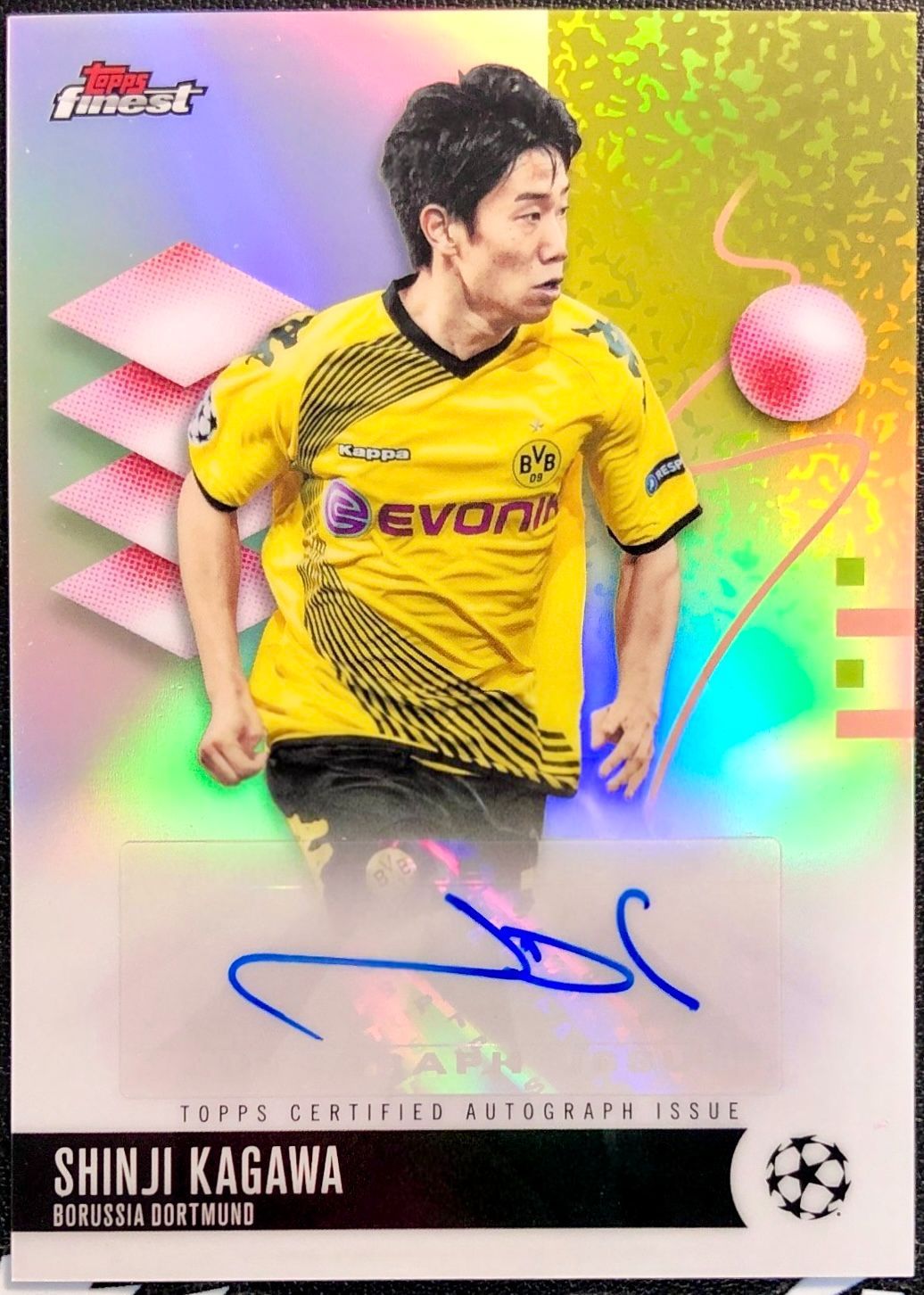 10/6まで出品】香川真司 Shinji Kagawa Topps Finest UCC 2025-26