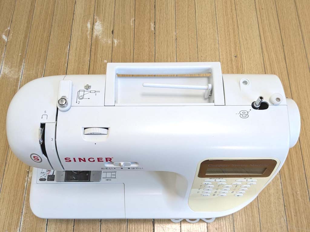 SINGER シンガー コンピューターミシン SN777DX 文字縫い - メルカリ