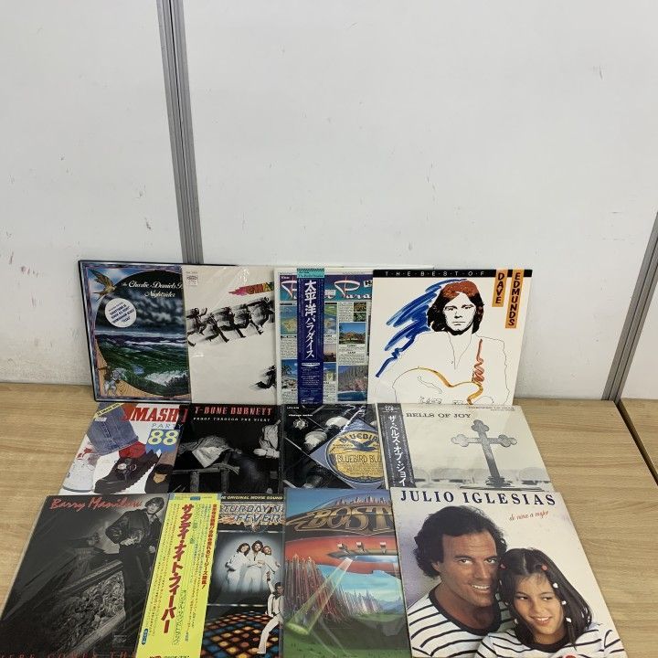 洋楽名盤レコード　まとめ売り □01)【1点限り!】洋楽などレコードまとめ売り約50点大量セット/シーナ