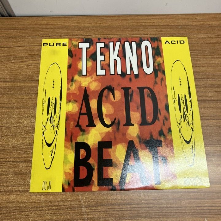 △01)【1点限り!】Tekno Acid Beat/LPレコード/UK盤/英盤/TOPY039