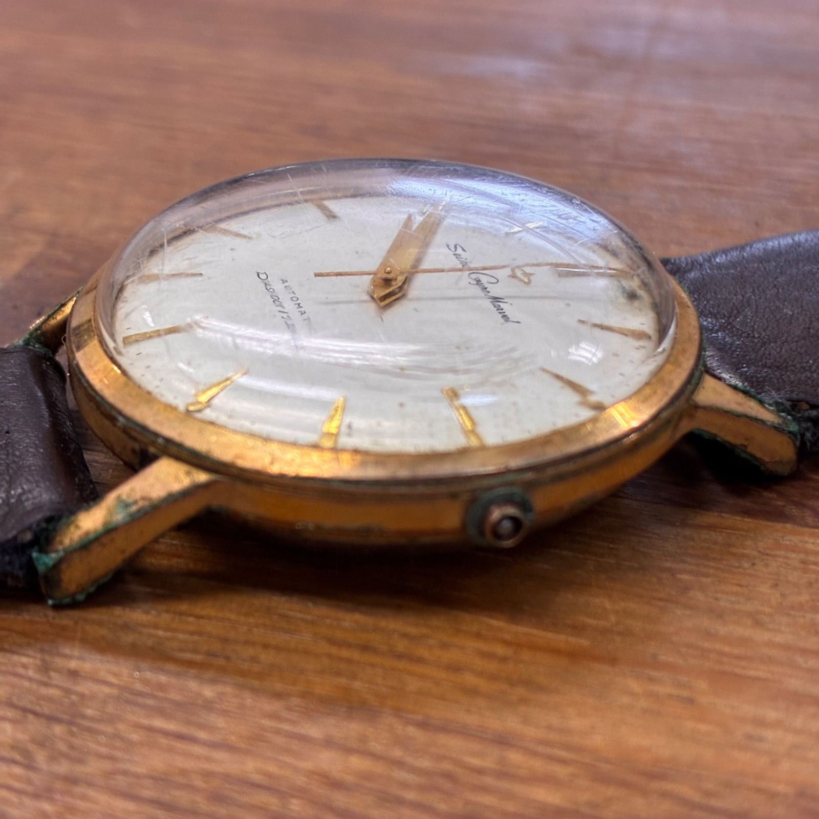 稼動品】SEIKO ヴィンテージ腕時計 17石 ジャイロマーベル（SEIKO Gyro