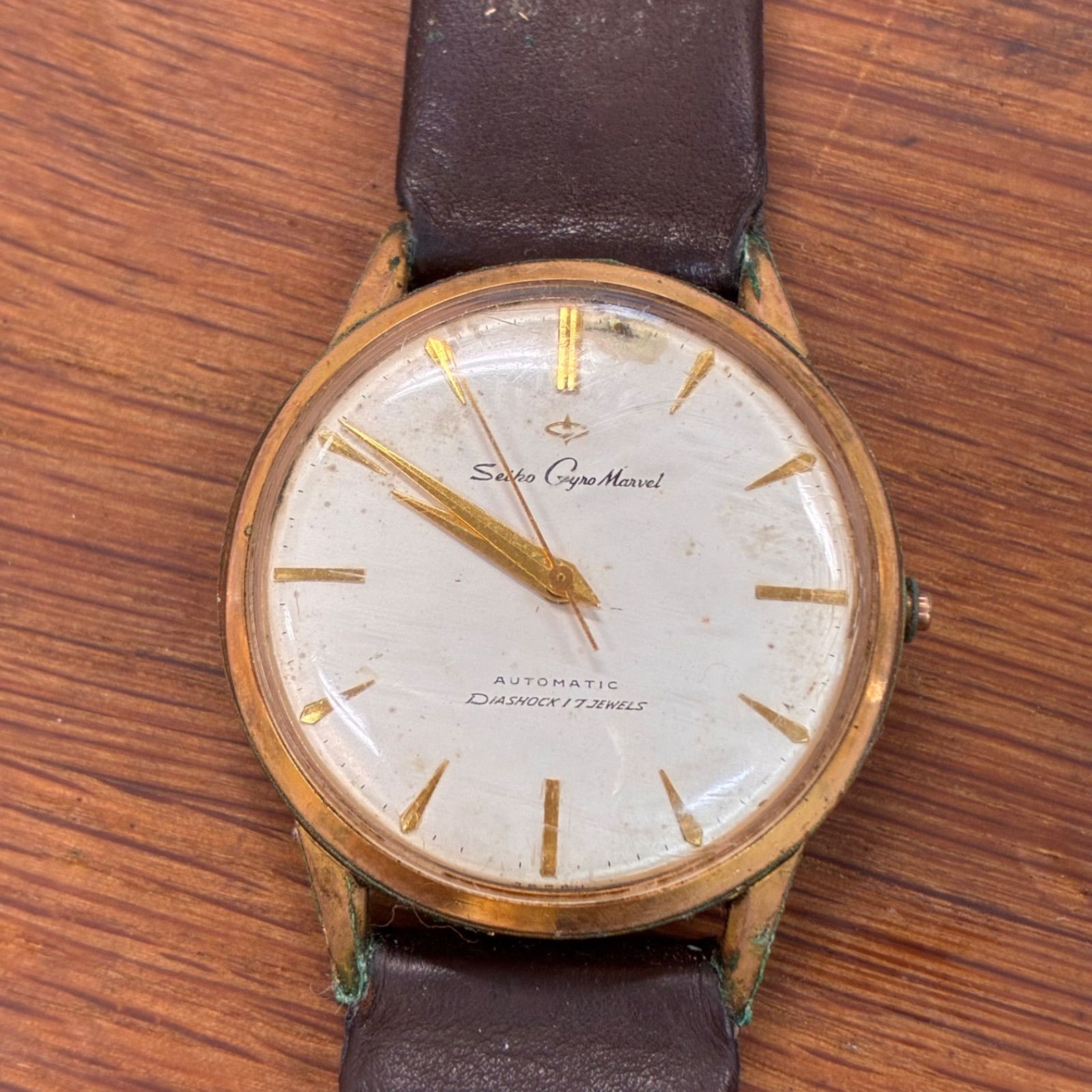 稼動品】SEIKO ヴィンテージ腕時計 17石 ジャイロマーベル（SEIKO Gyro