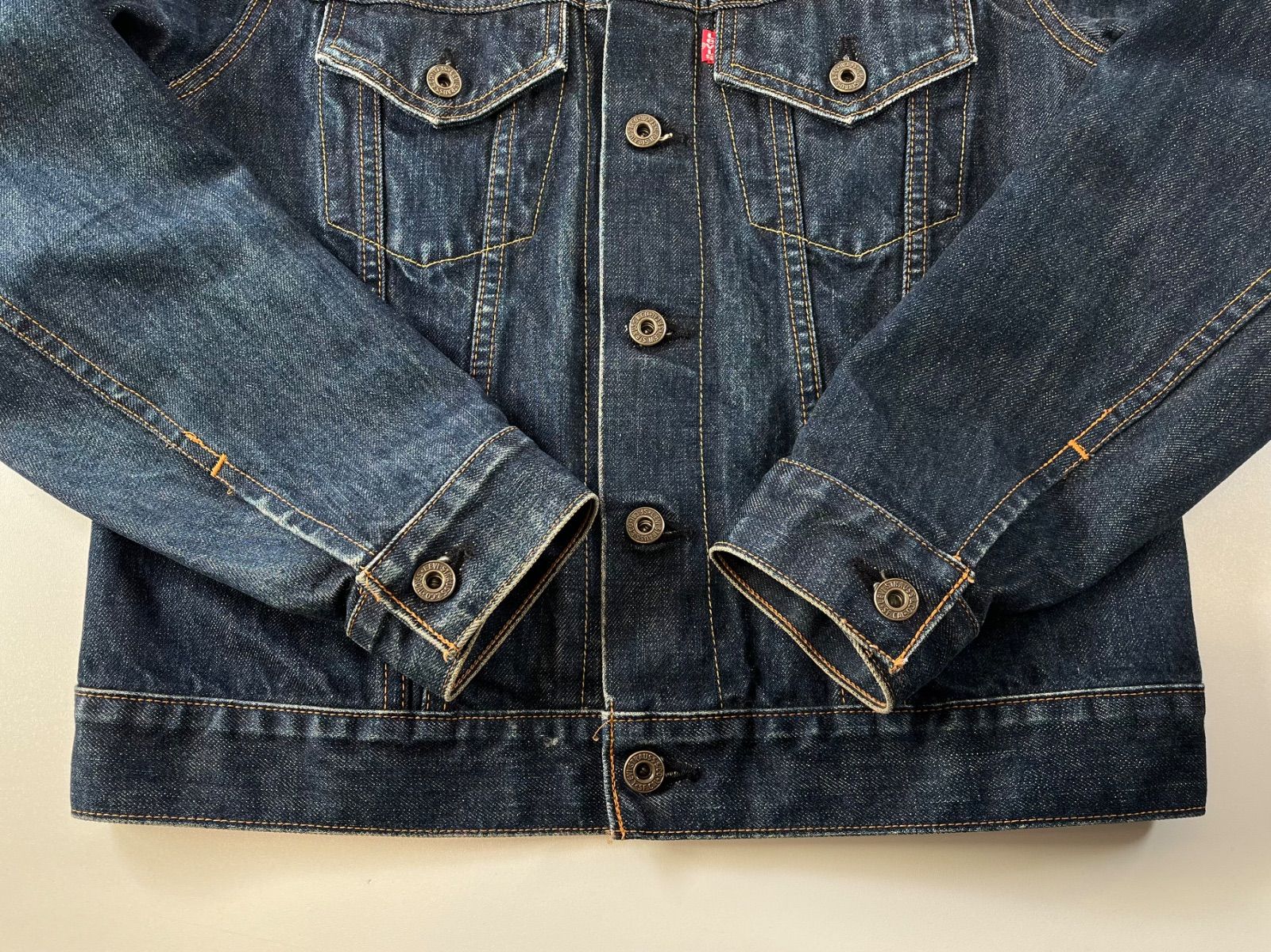 ☆美品 94年製 Levi's リーバイス 70504 濃紺 3rd型 J02 日本製 90s