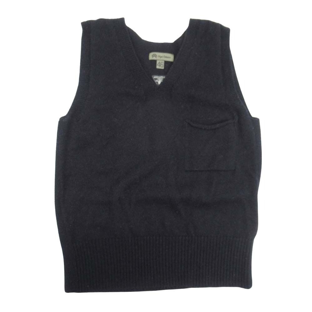 良品 Nigel Cabourn ナイジェルケーボン ニットベスト Vネック プル
