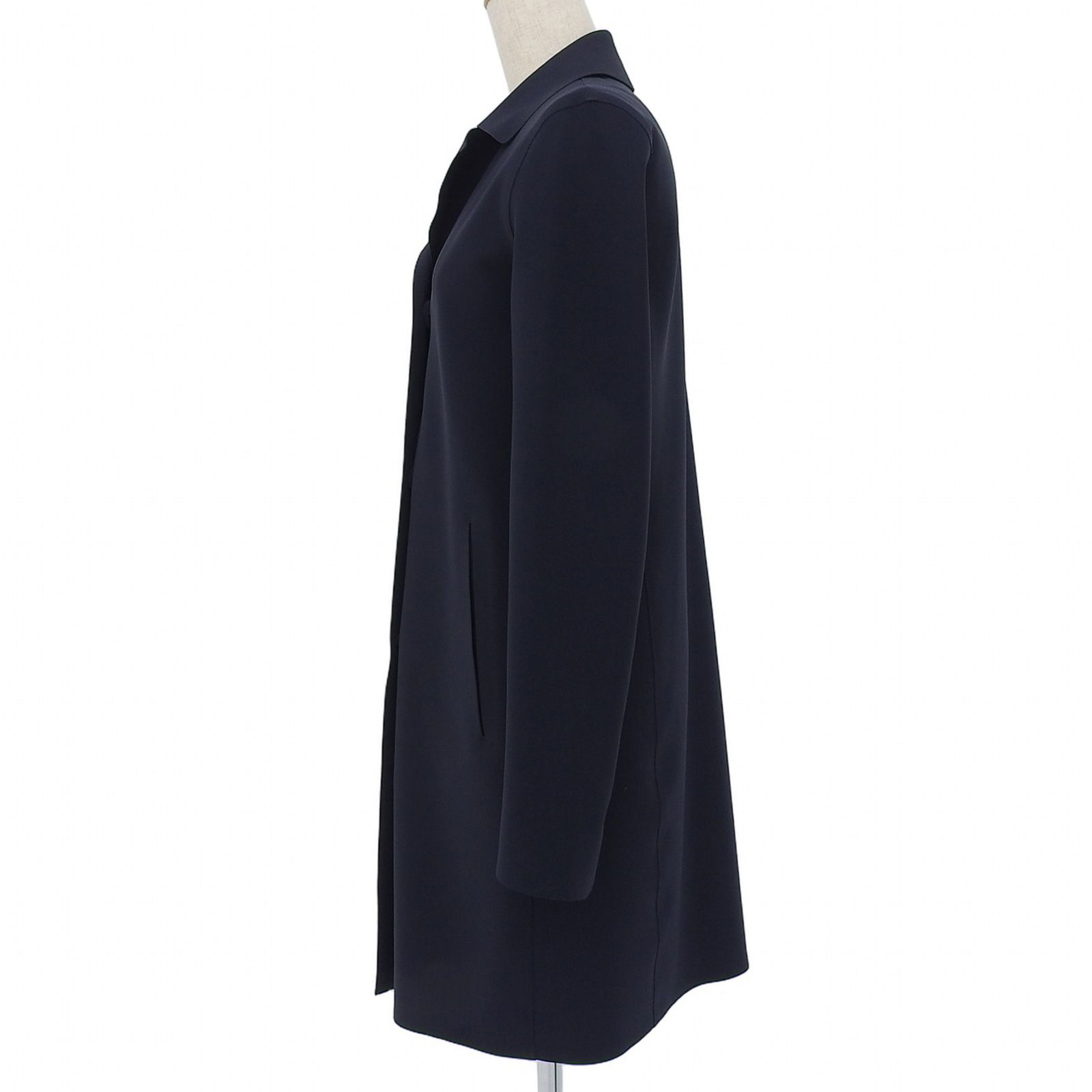 美品△Herno ヘルノ CA0135D First Act 比翼仕立て ナイロンコート