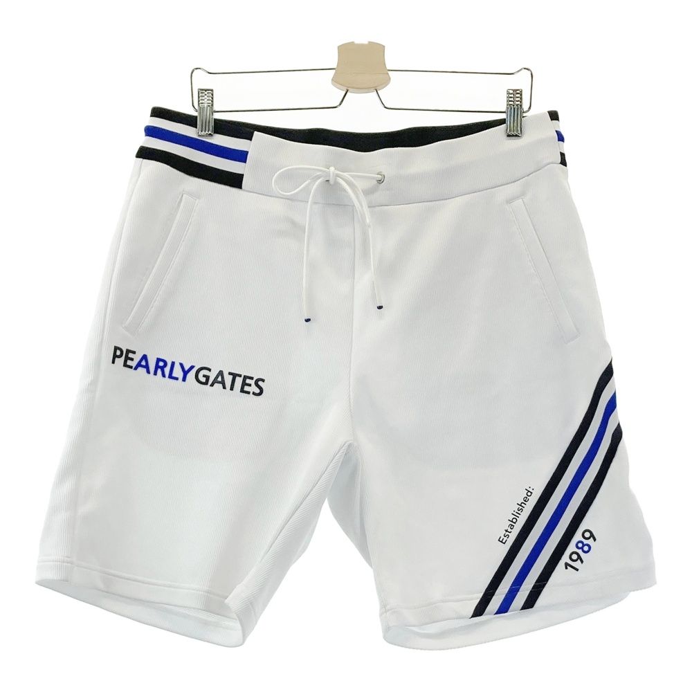 サイズ：6 PEARLY GATES パーリーゲイツ 2024年モデル ハーフパンツ ホワイト系 [240101786500] ゴルフウェア メンズ ストスト