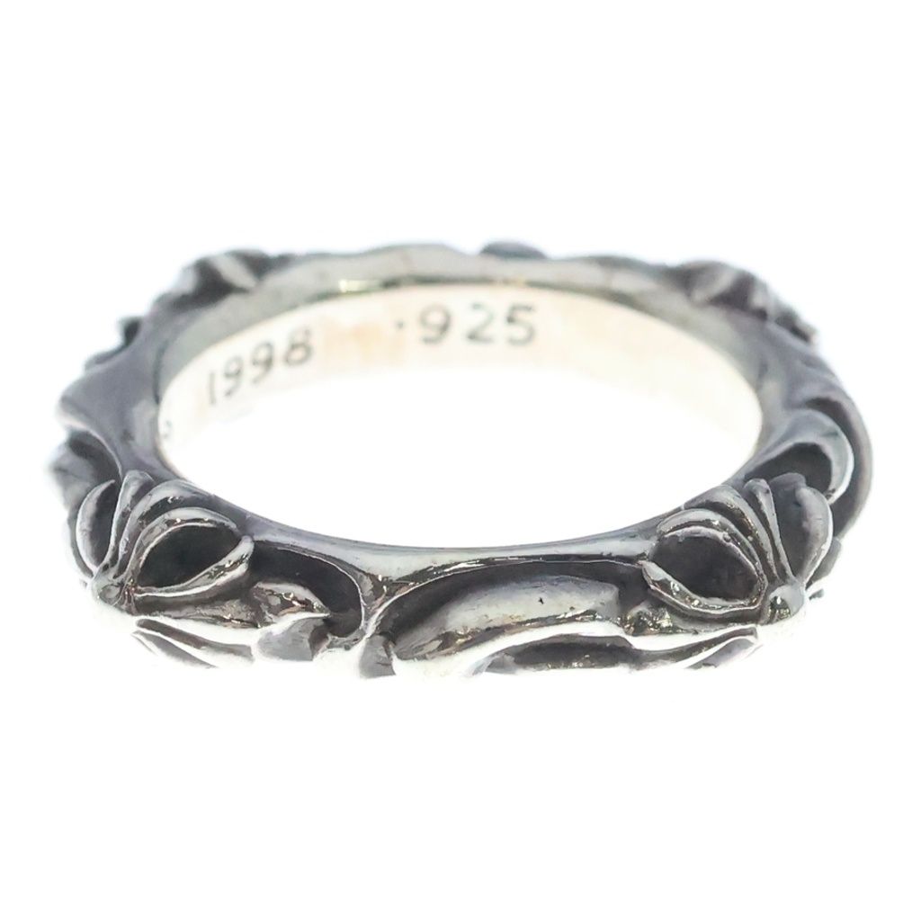 激レア【正規店購入】クロムハーツSBTバンドリングダイヤパヴェJP７号 CHROME HEARTS (クロムハーツ) SBT BAND SBTバンドリング シルバー
