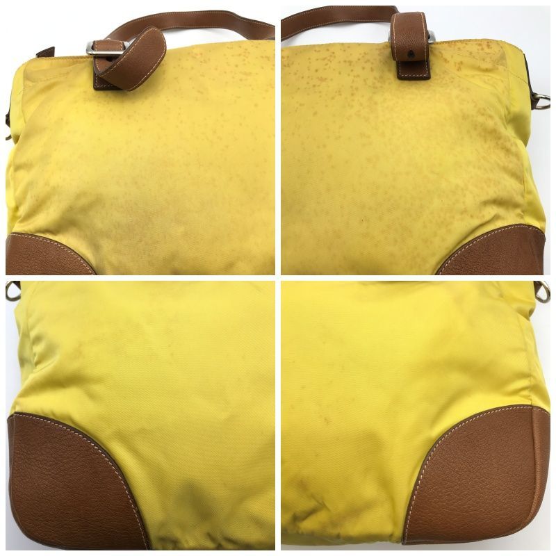 PRADA プラダ トートバッグ 肩掛け 三角ロゴ ナイロンキャンバス