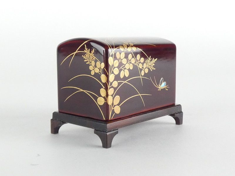 華山 作「虫籠 香合」共箱 木製 保証品 螺鈿 /R490(tg3) - メルカリ