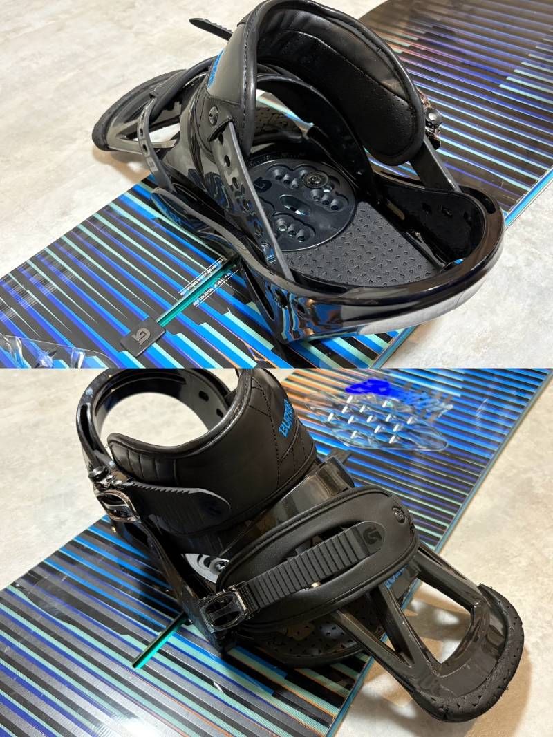 送料込! BURTON CLASH V-Rocker バートン ビンディングセット