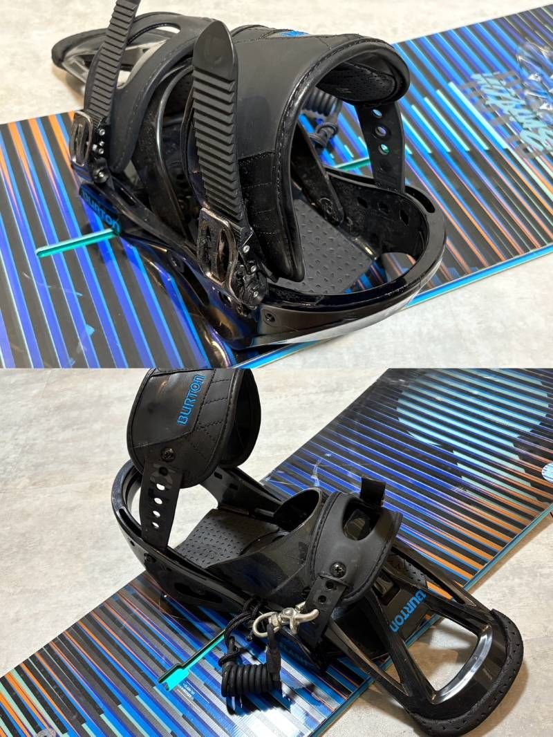 送料込! BURTON CLASH V-Rocker バートン ビンディングセット