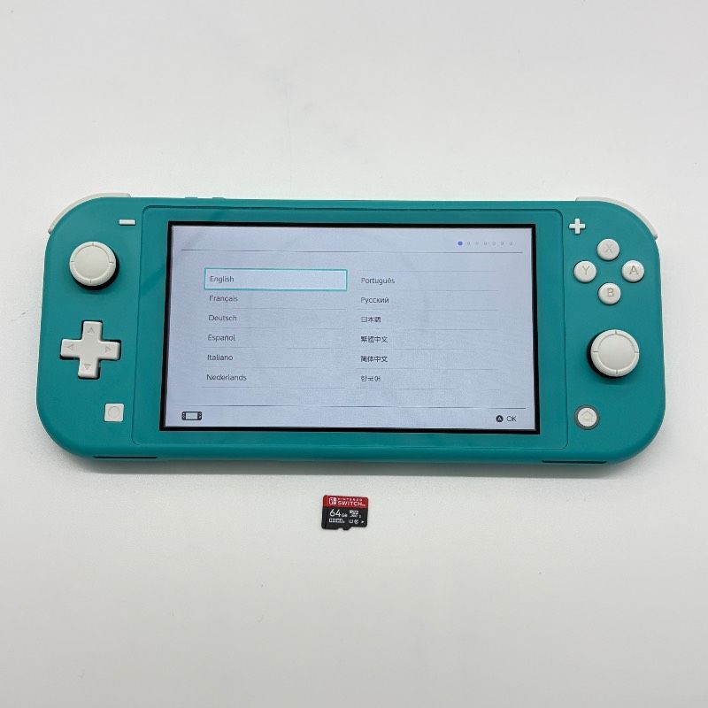 美品/動作品/初期化済み】NintendoSwitchLite ターコイズ HDH-001 箱