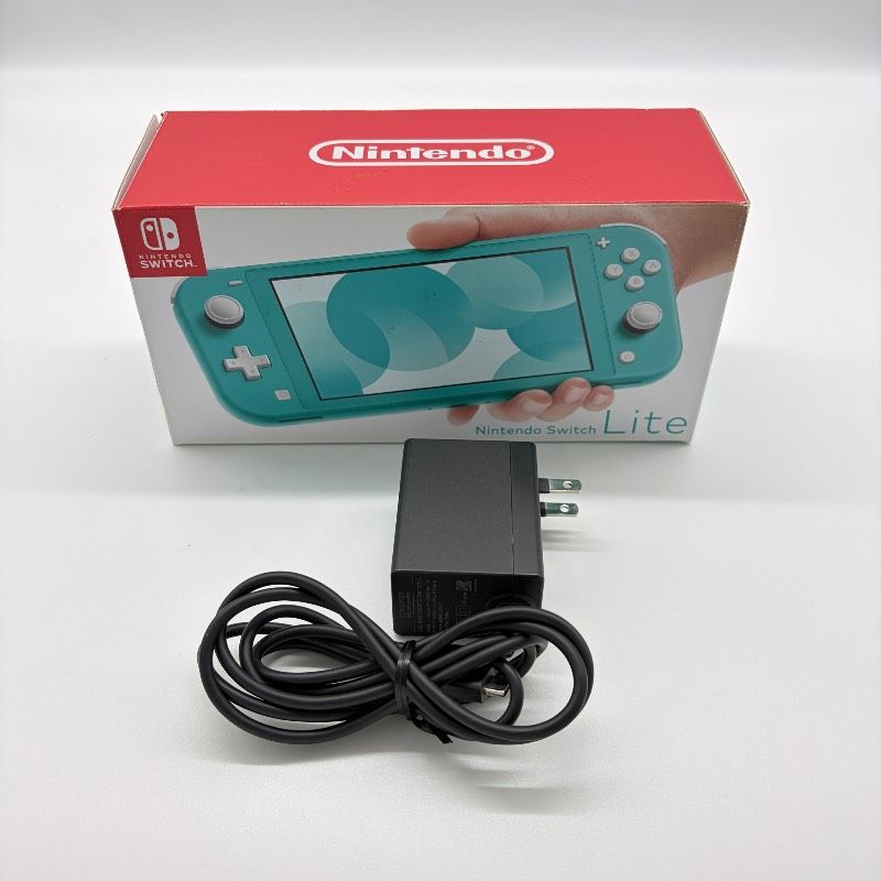 美品/動作品/初期化済み】NintendoSwitchLite ターコイズ HDH-001 箱
